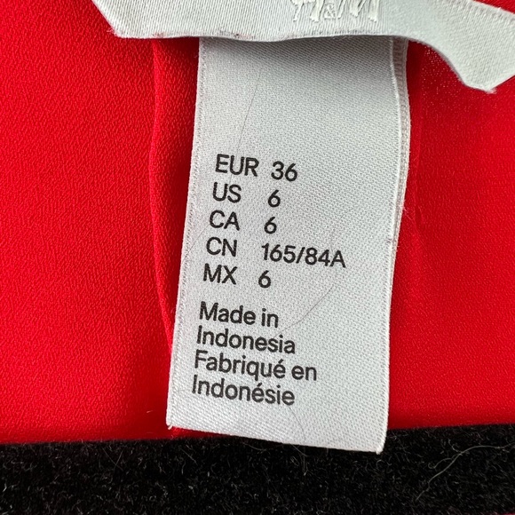 Red H&M Blouse - Picture 3 of 4